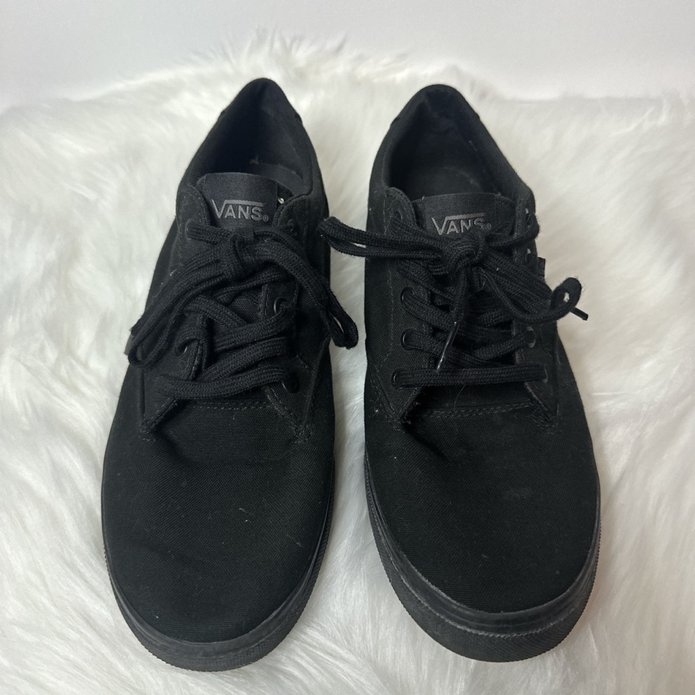 Women’s black Vans